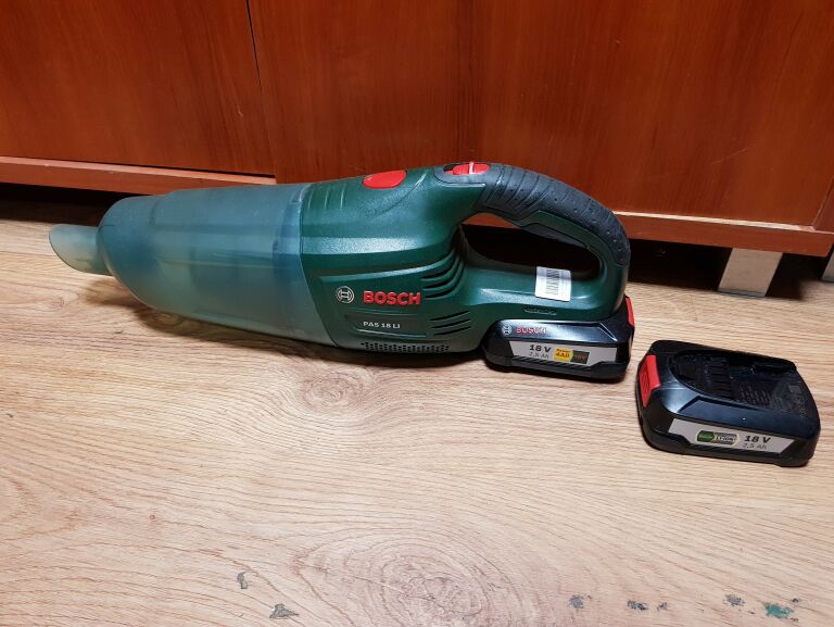 ODKURZACZ BOSCH PAS 18LI +2X AKU