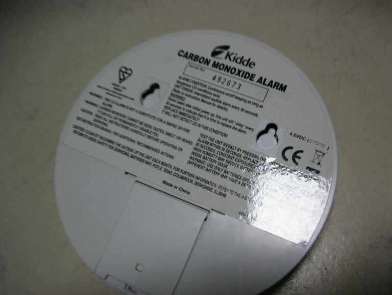 KIDDE CARBON MONOXIDE ALARM 900-0259