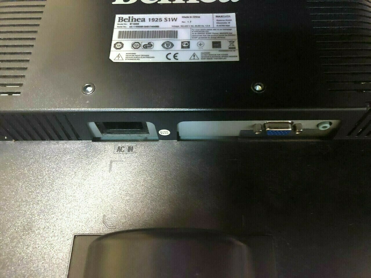 monitor-belinea-1925-s1w-marka-belinea