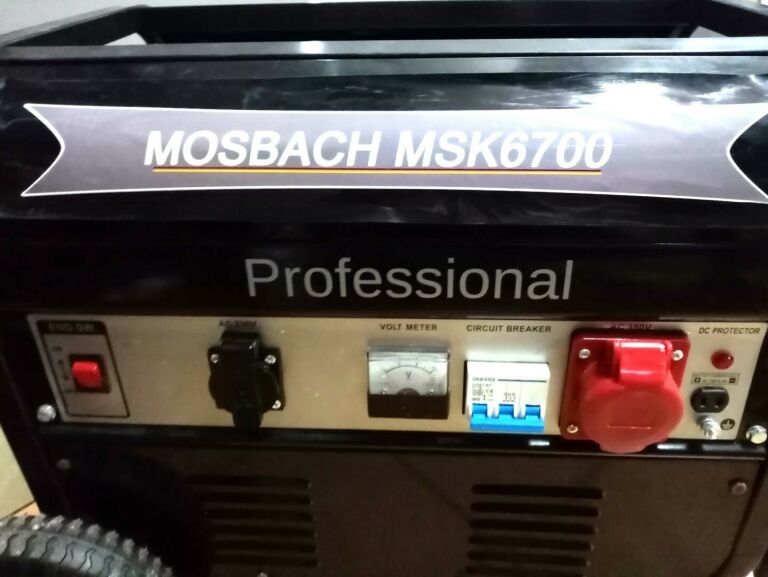 AGREGAT PRĄDOTWÓRCZY MOSBACH MSK6700