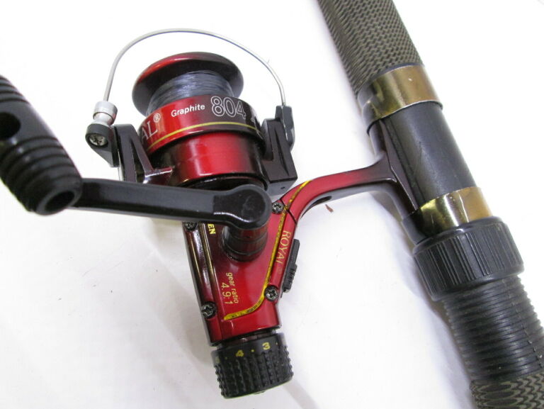 WĘDKA OKUMA 4509 + KOŁOWROTEK ROYAL
