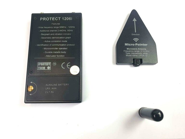 WYKRYWACZ PODSŁUCHÓW 1206I PROTECT WIFI GSM PLUSK
