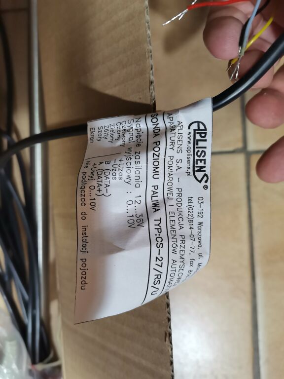 SONDA APLISENS CS 27 /U/800