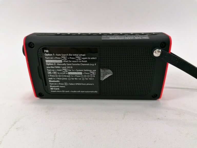 GŁOŚNIK BT AVANTREE SP850 RADIO FM PRZENOŚNY USB