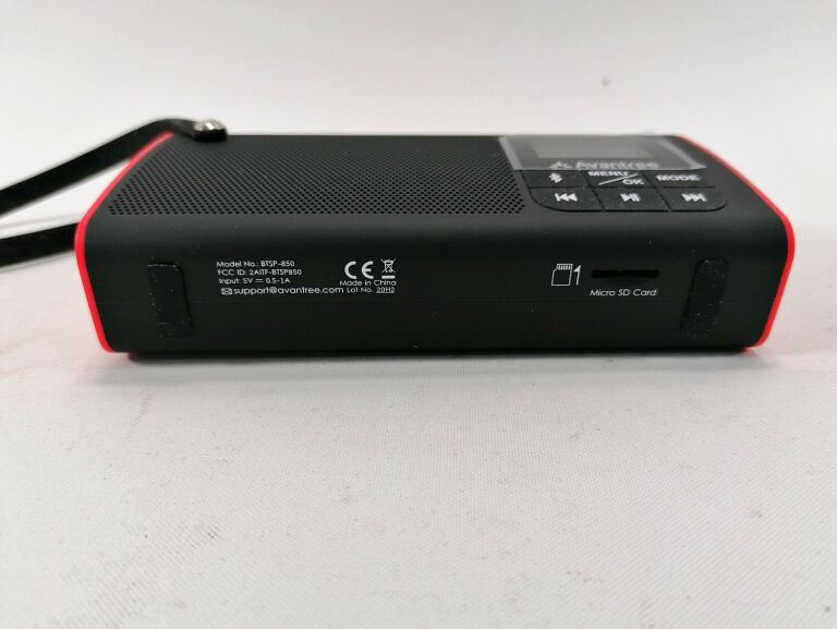 GŁOŚNIK BT AVANTREE SP850 RADIO FM PRZENOŚNY USB