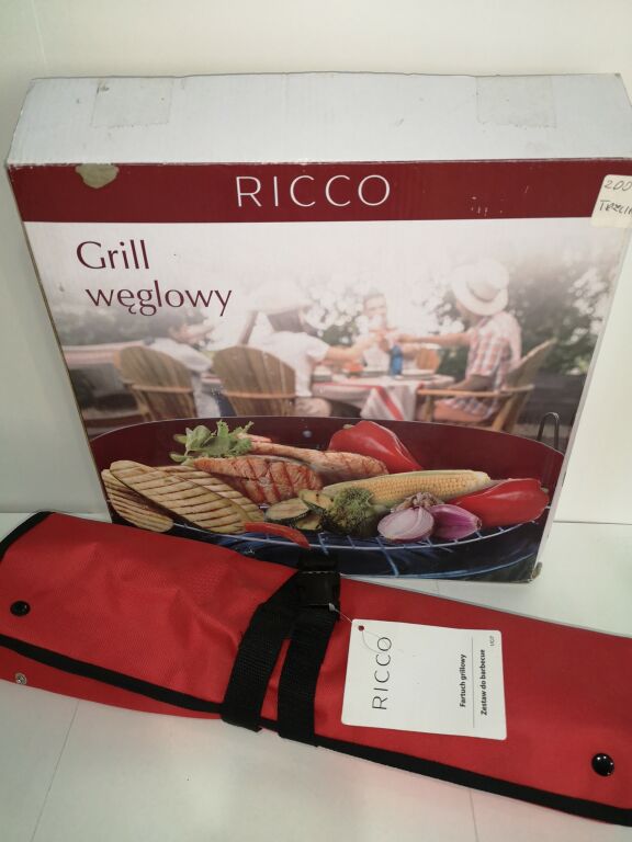 GRILL WEGLOWY RICCO+ AKCESORIA