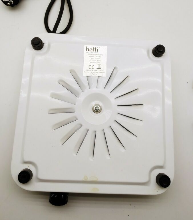 KUCHENKA ELEKTRYCZNA BOTTI XDE-150