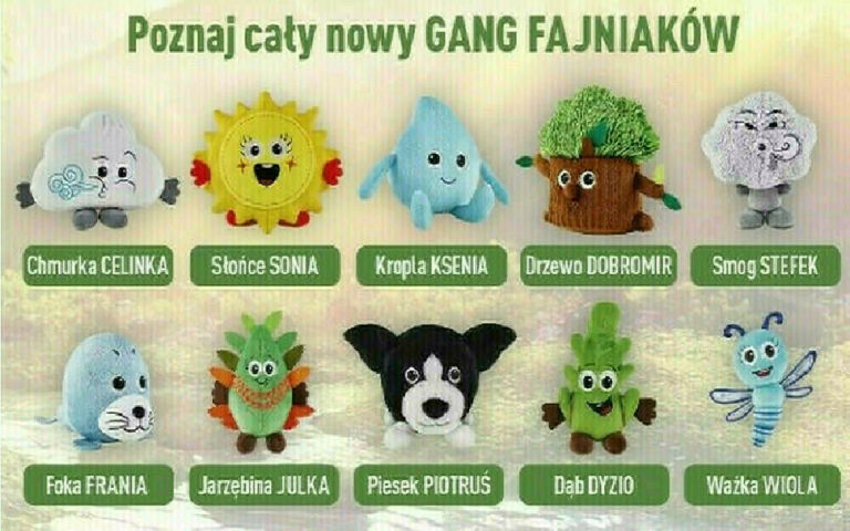 MASKOTKA GANG FAJNIAKÓW KROPLA KSENIA