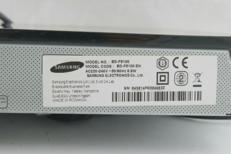 ODTWARZACZ BLU-RAY SAMSUNG BD-F5100 + PILOT