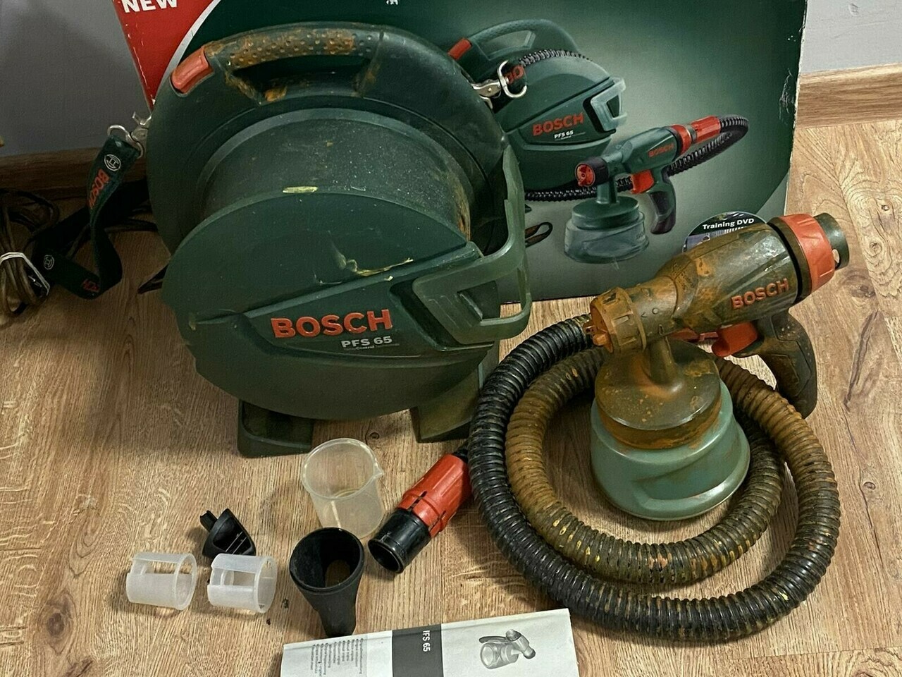 pistolet-natryskowy-bosch-pfs-65-najtaniej-stan-uzywany