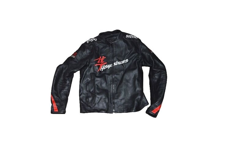 KURTKA SUZUKI HAYABUSA ROZM XXL SKÓRZANA MOTOCYKL