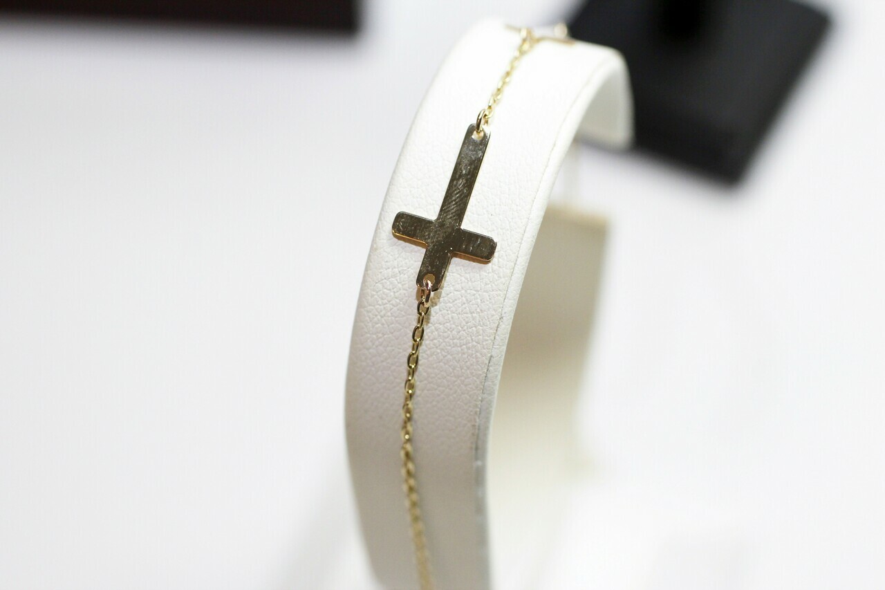 nowa-zlota-bransoletka-093g-p585-krzyzyki-18cm-material-15835-2