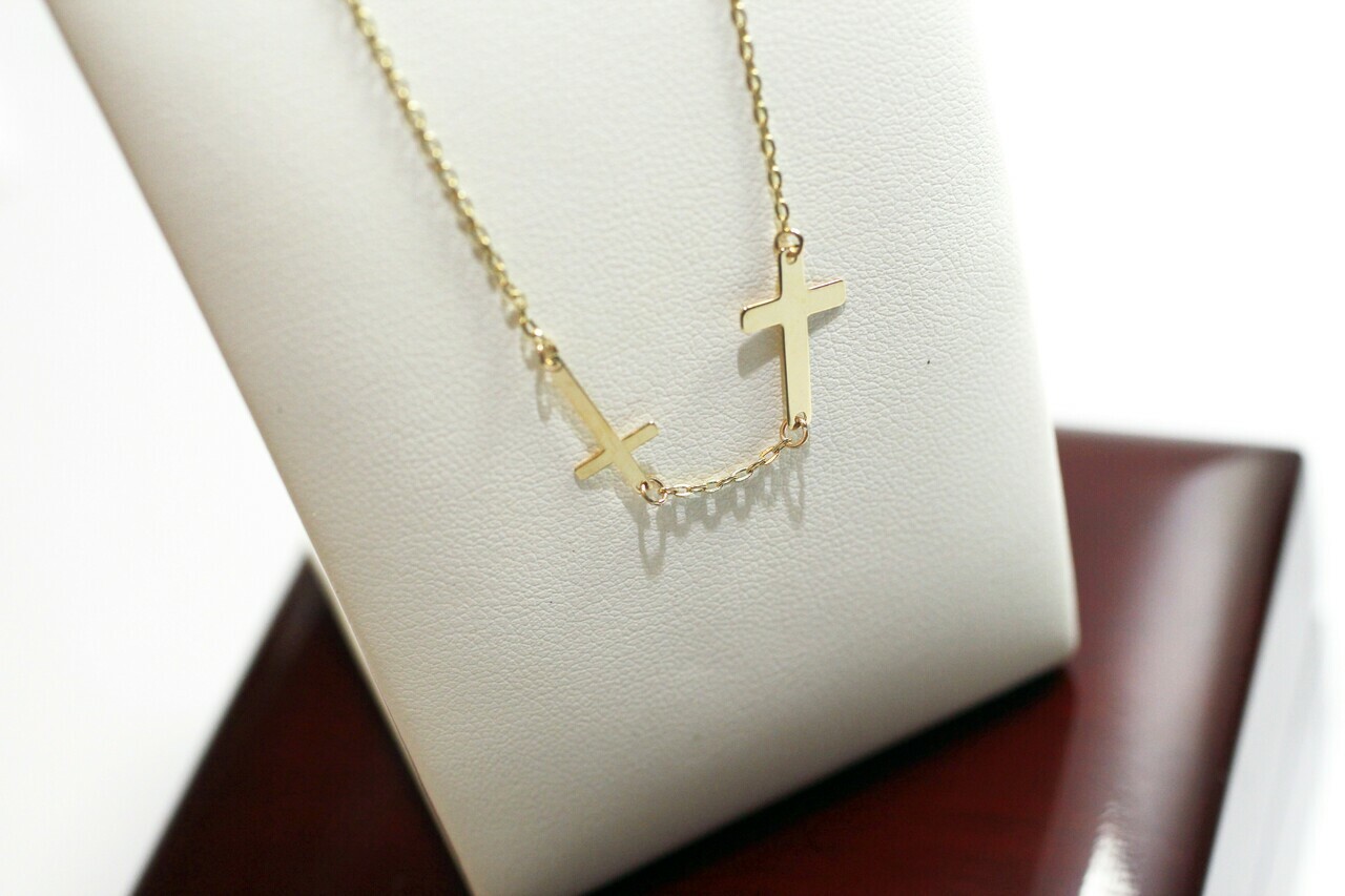 nowa-zlota-bransoletka-093g-p585-krzyzyki-18cm-marka-226434-315782