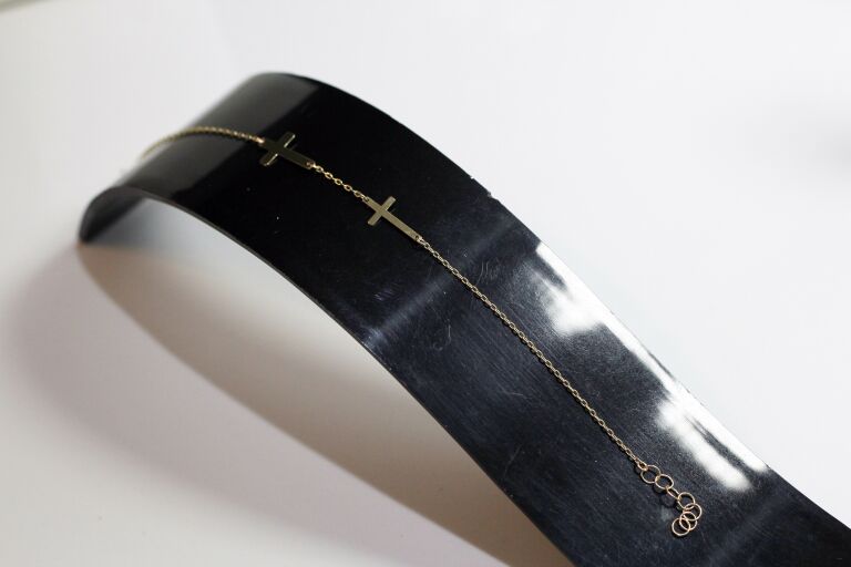 nowa-zlota-bransoletka-093g-p585-krzyzyki-18cm-ean-gtin-5900025443903