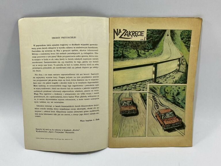 KOMIKS KAPITAN ŻBIK NA ZAKRĘCIE