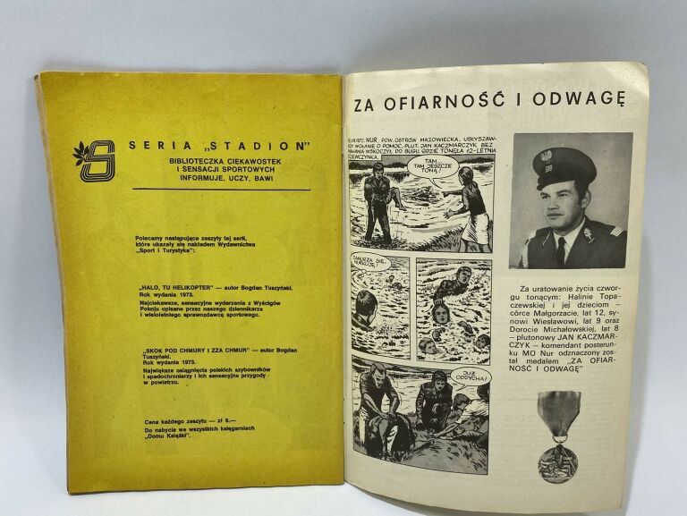 KOMIKS KAPITAN ŻBIK NA ZAKRĘCIE