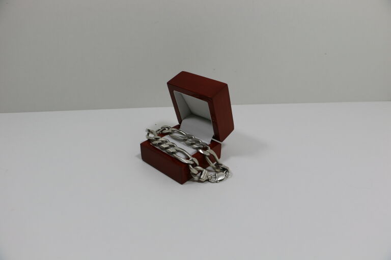 srebrna-bransoletka-meska-925-4866g-25cm-stan-uzywany