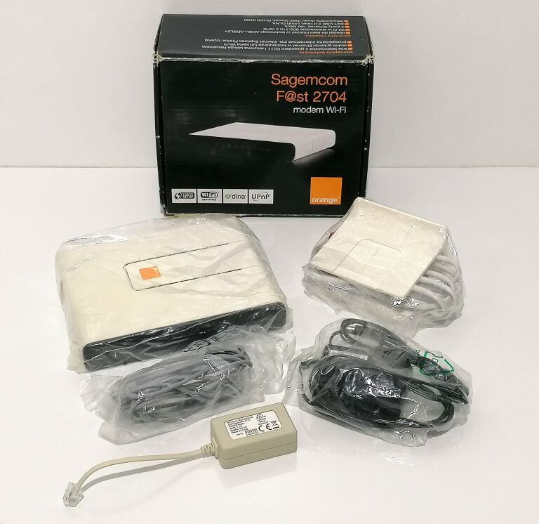 MODEM SAGEMCOM F@ST 2704 #KOMPLET