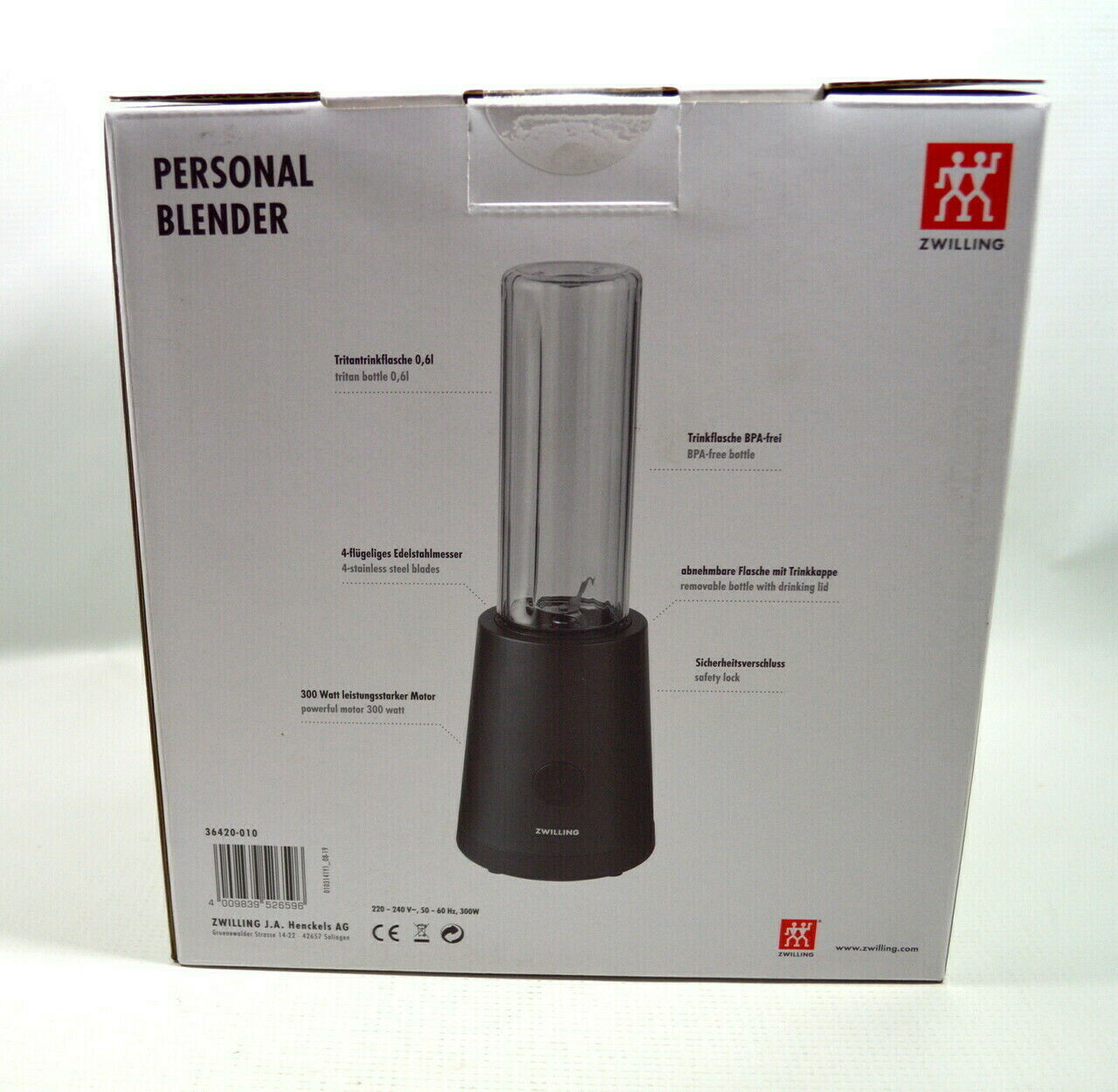 BLENDER ZWILLING PERSONAL Blendery kielichowe Loombard.pl