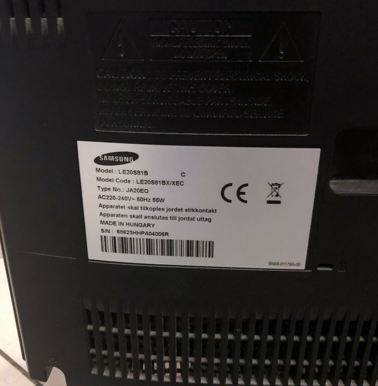 SAMSUNG LE20S81B LCD 20" TELEWIZOR MONITOR