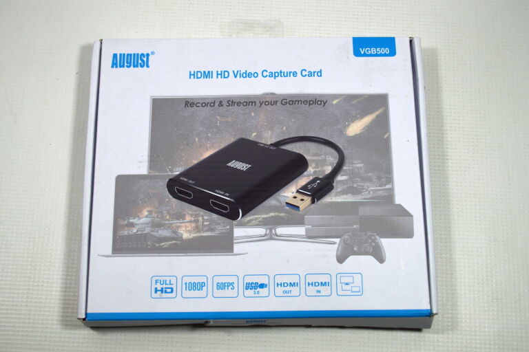 August vgb500 hdmi hot sale capture card