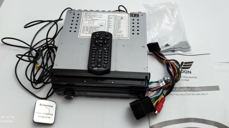 RADIO SAMOCHODOWE 1DIN VORDON AC-5201G BOSTON GPS