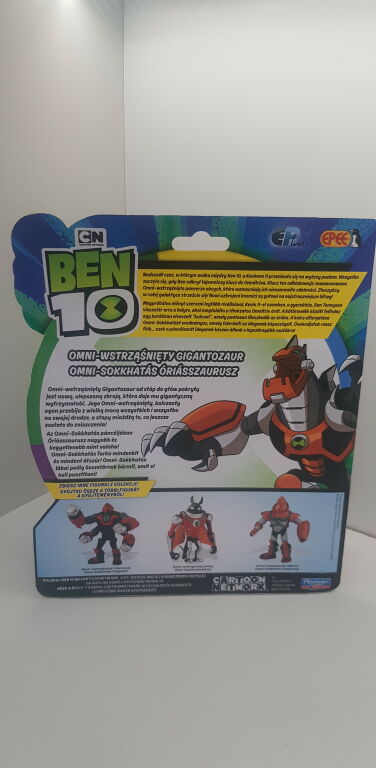FIGURKA BEN 10 OMNI - WSTRZĄŚNIĘTY GIGANTOZAUR
