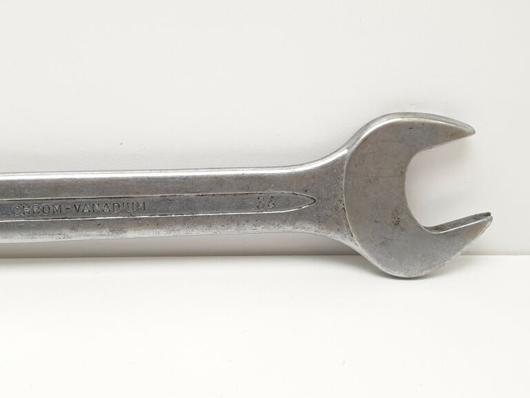 KLUCZ PŁASKO-OCZKOWY FORCH 34 CHROM VANADIUM