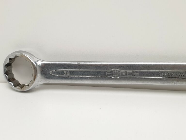 KLUCZ PŁASKO-OCZKOWY FORCH 34 CHROM VANADIUM