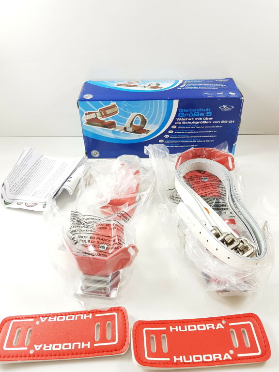 HUDORA PŁOZY NAKŁADKI NA BUTY ŁYŻWY 61010 S 26-31