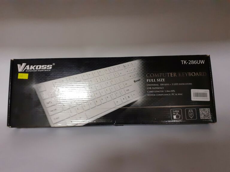 VAKOSS TK-286UW BIAŁA