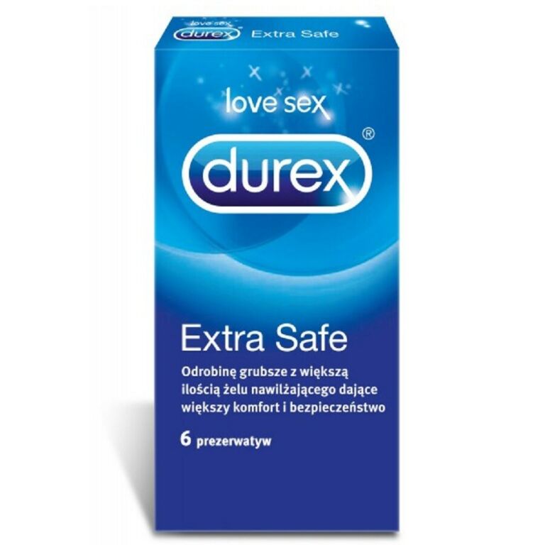 DUREX EXTRA SAFE 6SZTUK