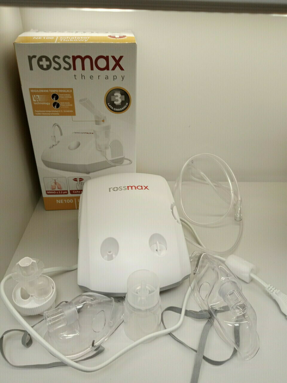 inhalator-rossmax-ne100-stan-uzywany