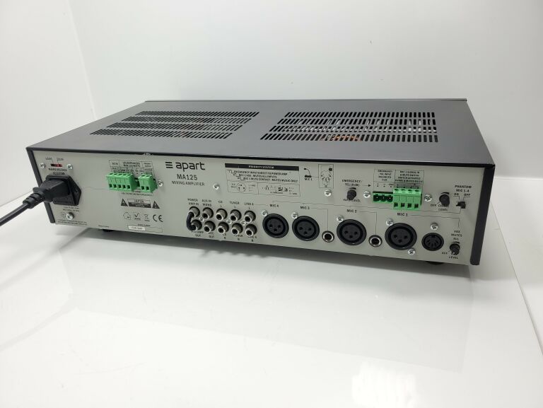 CYFROWY WZMACNIACZ MIKSUJĄCY APART AUDIO MA125