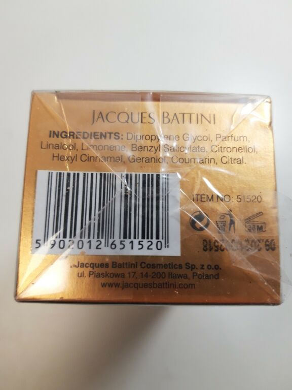 JACQUES BATTINI ORIENT THURAJA PERFUMY W OLEJKU