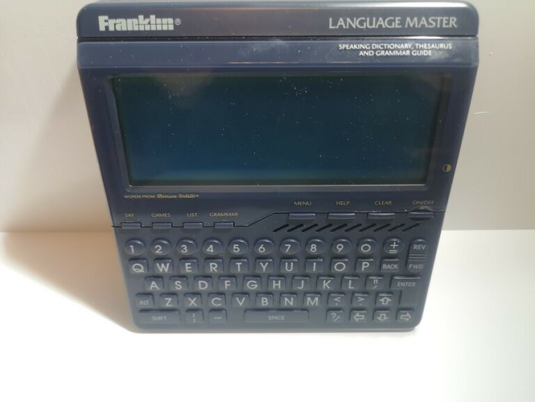 TRANSLATOR FRANKLIN LANGUAGE MASTER LM-6000