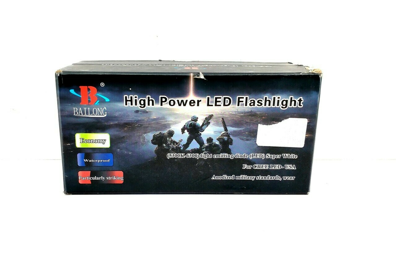 latarka-hig-power-led-bailong-bl-t808-01-l2-stan-uzywany