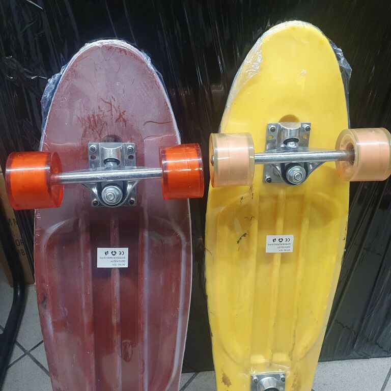 DESKOROLKA FISZKA PLASTIKOWA POLECAM ZEBRA I MORO