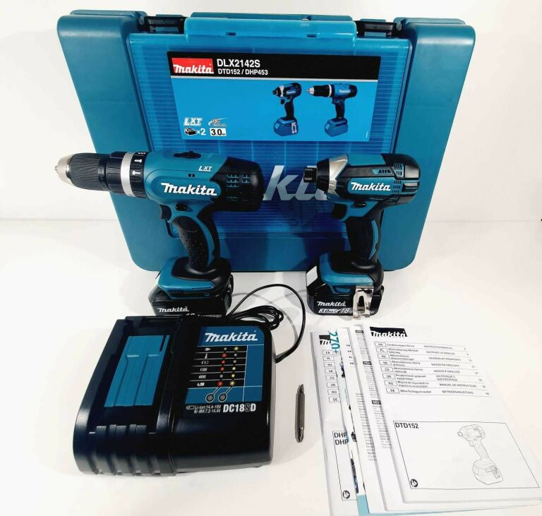 ZESTAW ELEKTRONARZĘDZI MAKITA COMBO DLX2142S