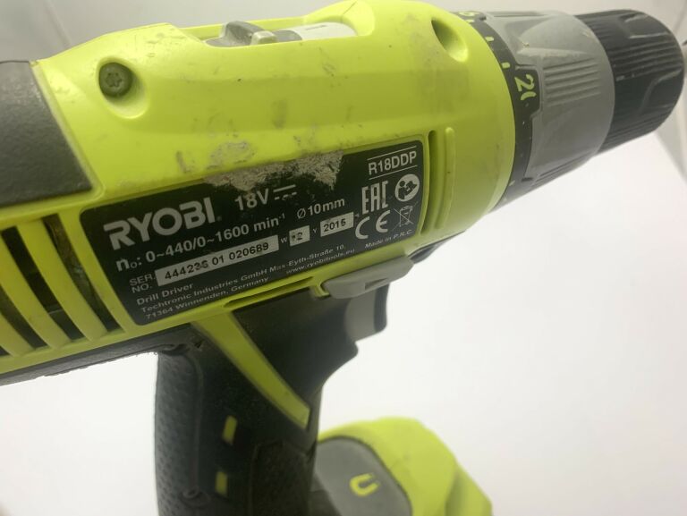 WIERTARKA UDAROWA RYOBI R18PD5 + R18DDP 2X AKU ŁA