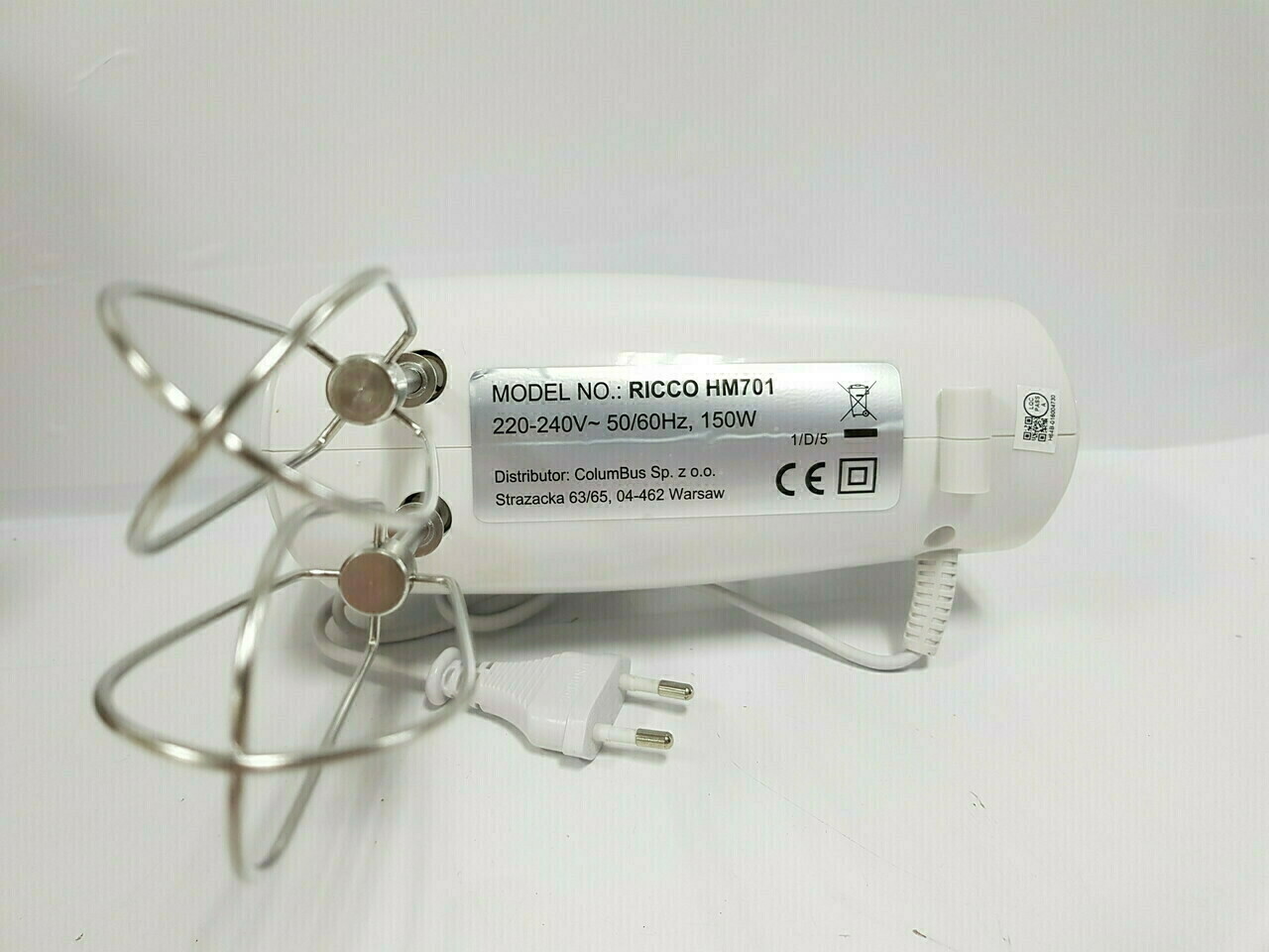 mikser-elektryczny-reczny-ricco-hm701-model-towar-uzywany-w-idealnym-stanie-pr