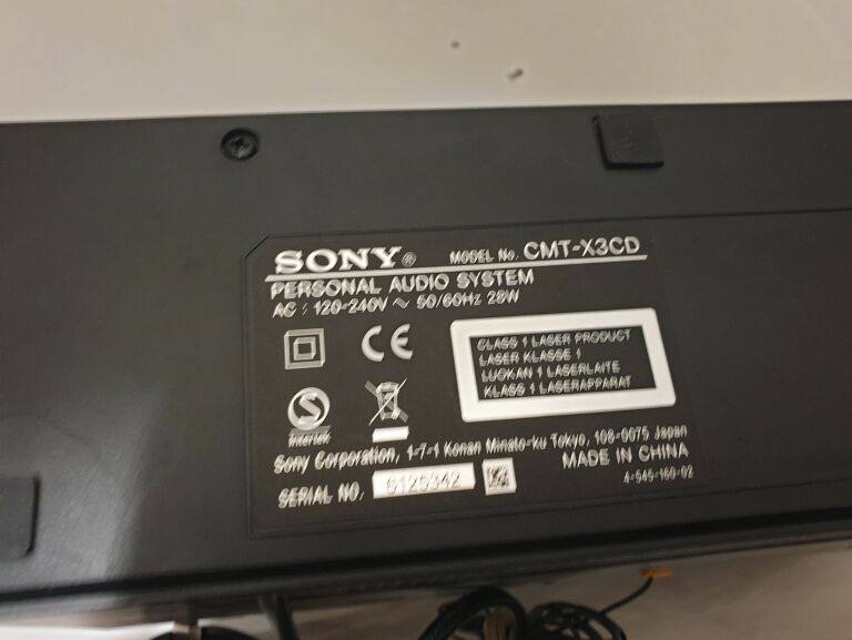 GŁOŚNIK HI-FI SONY CMT-X3CD !