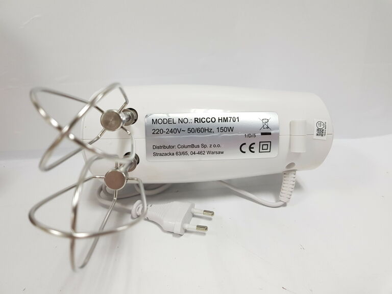 MIKSER ELEKTRYCZNY-RĘCZNY RICCO HM701