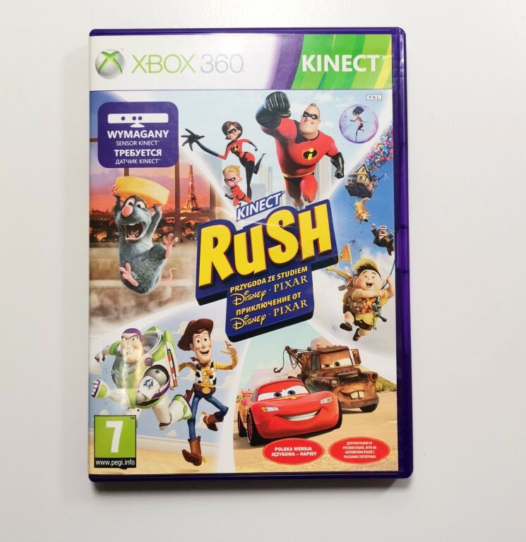 KINECT RUSH: PRZYGODA ZE STUDIEM DISNEY PIXAR X36