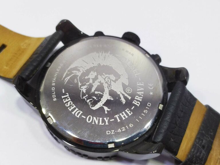 ZEGAREK MĘSKI DIESEL BLACKOUT CHRONOGRAP DZ4216