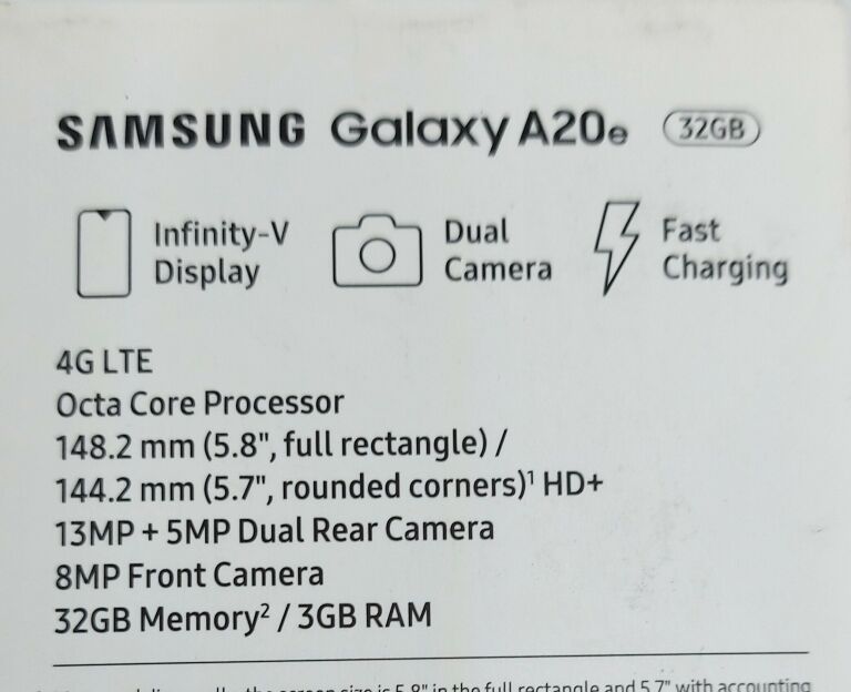 TELEFON SAMSUNG A 20E