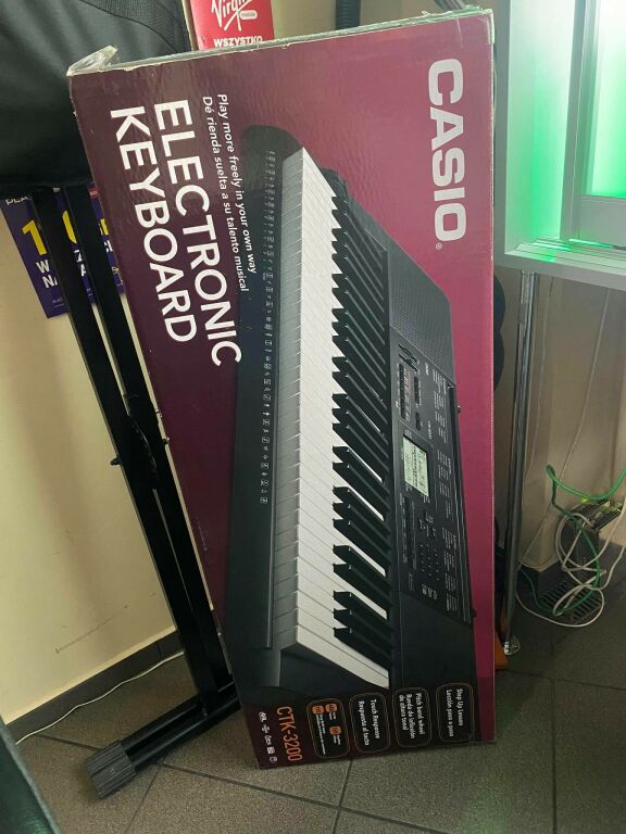 KEYBOARD CASIO CTK-3200 KOMPLET