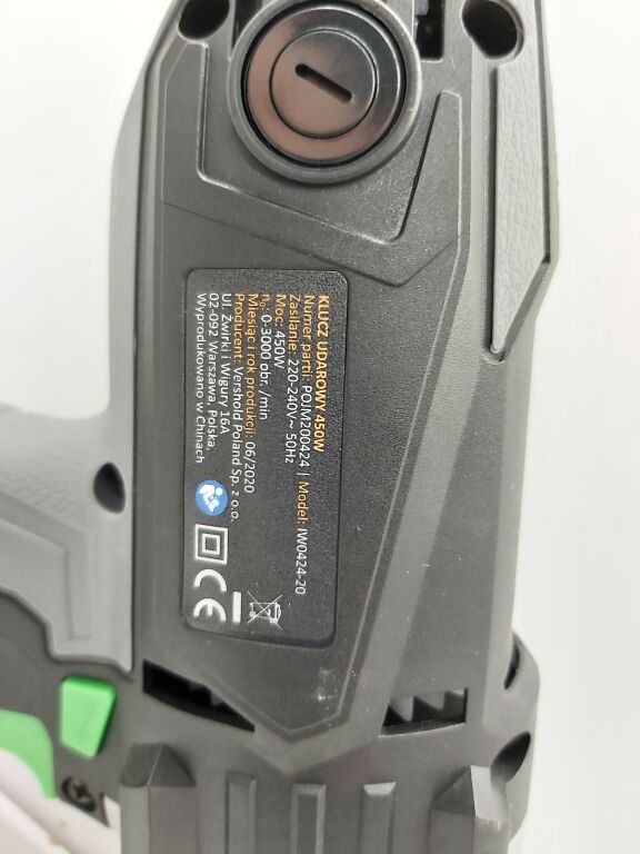 KLUCZ UDAROWY NITEO TOOLS IWO424-20 - 450W
