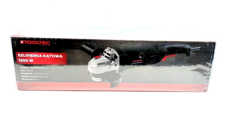 SZLIFIERKA KĄTOWA TOOLTEC 1200W
