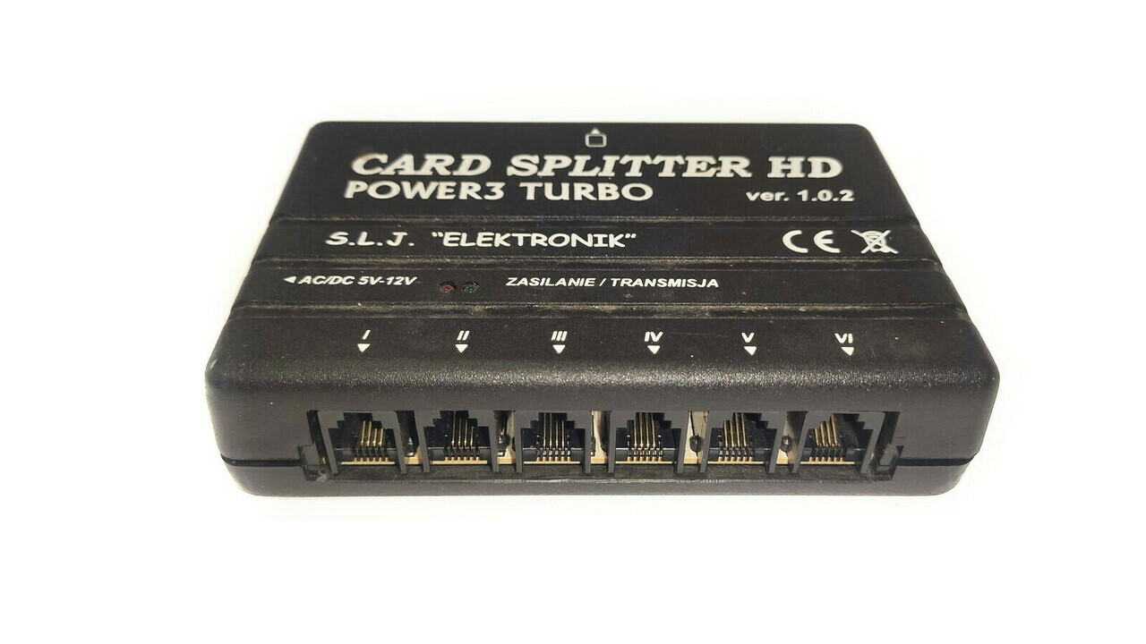 card-splitter-power3-bi-turbo-v303-stan-uzywany
